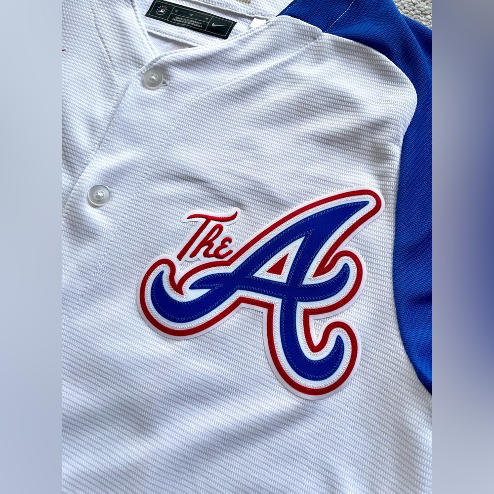 Nike Atlanta Braves City Connect Ronald Acuña Jr Limited Edition Baseball Jersey - Picture 6 of 9